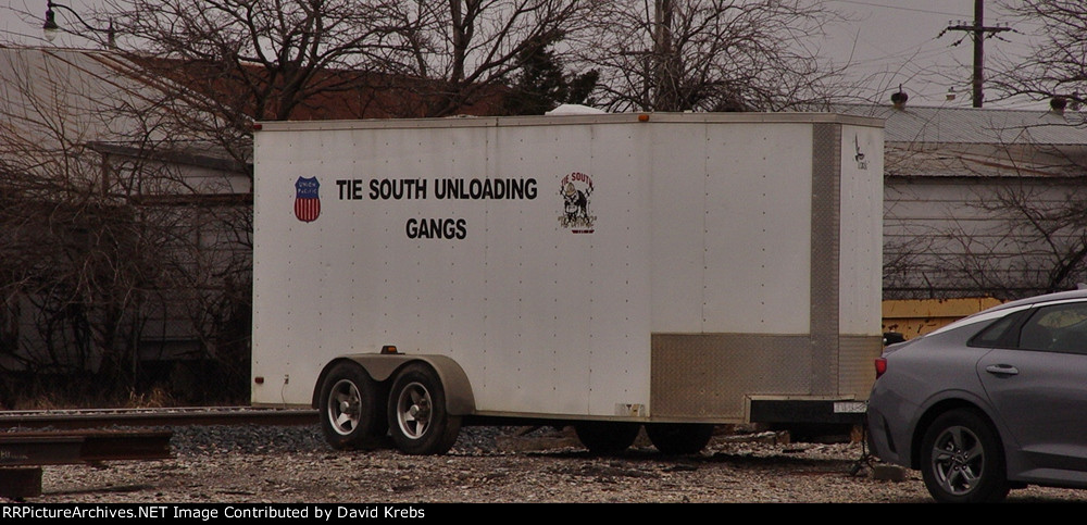 UP work trailer